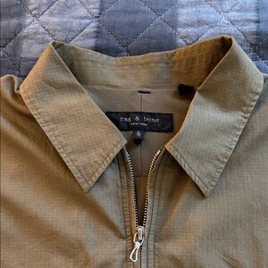 Rag & Bone Men's Olive Lightweight Jacket